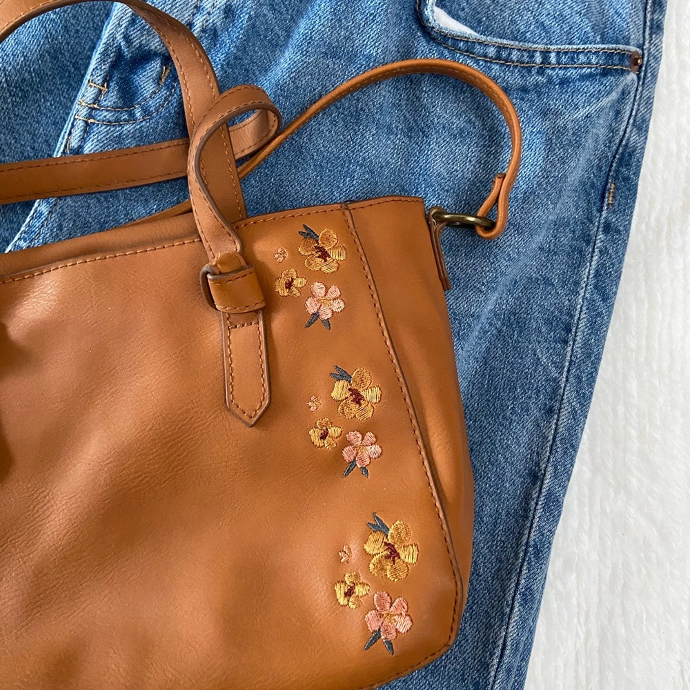 crossbody purse | chestnut brown